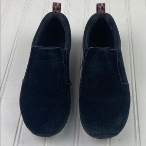 Merrell black suede jungle mocs big kids size 2.5